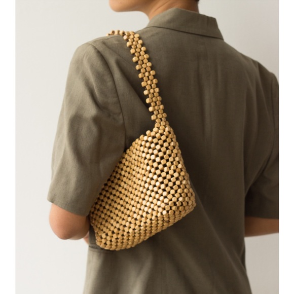 The Sak Handbags - The Sal 1990s wood beaded purse